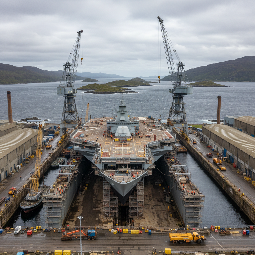UK announces £6.5bn defence package with major Scottish shipyard investment