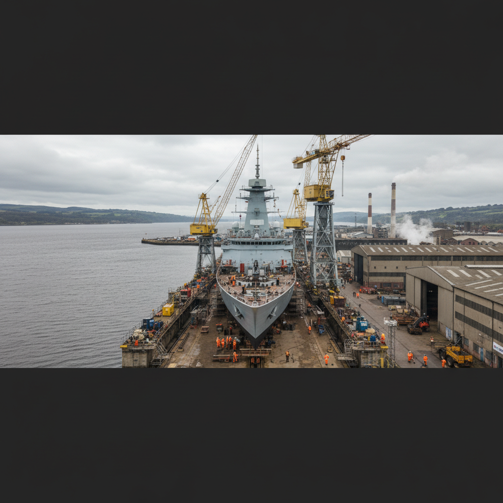 UK unveils £7.3bn defence package with major orders for Scottish shipyards