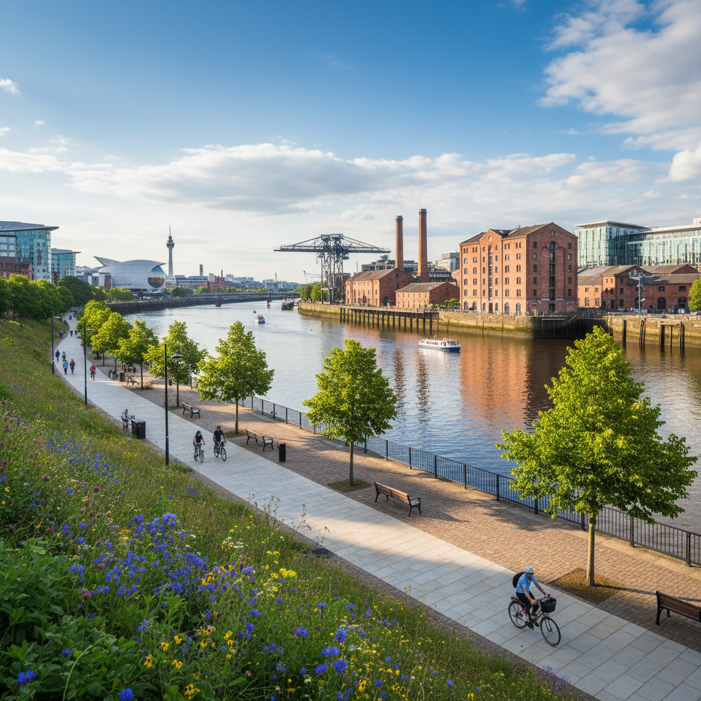 Glasgow's Govan Riverside Park opens to public after decades of closure