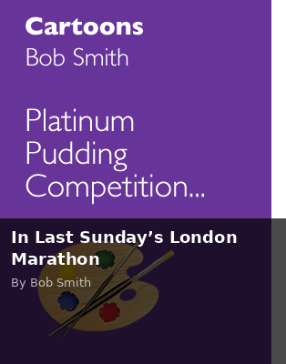 In Last Sunday’s London Marathon - Scottish Review article by Bob Smith