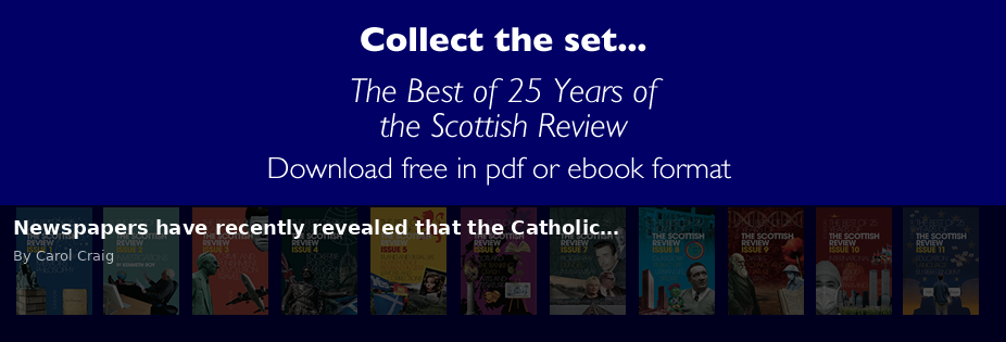 Newspapers have recently revealed that the Catholic… - Scottish Review article by Carol Craig