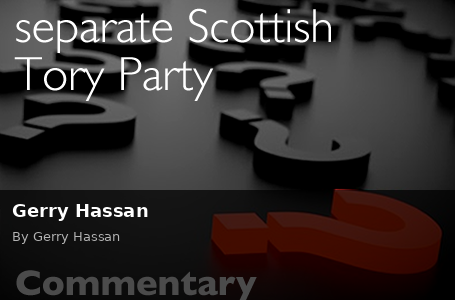 Gerry Hassan - Scottish Review article by Gerry Hassan