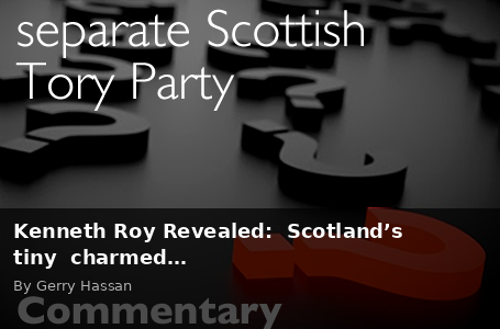 Kenneth Roy Revealed: Scotland’s tiny charmed… - Scottish Review article by Gerry Hassan