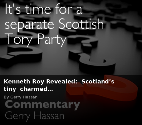 Kenneth Roy Revealed: Scotland’s tiny charmed… - Scottish Review article by Gerry Hassan