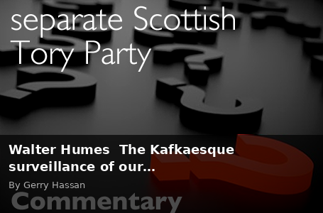 Walter Humes The Kafkaesque surveillance of our… - Scottish Review article by Gerry Hassan