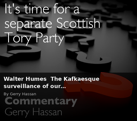Walter Humes The Kafkaesque surveillance of our… - Scottish Review article by Gerry Hassan