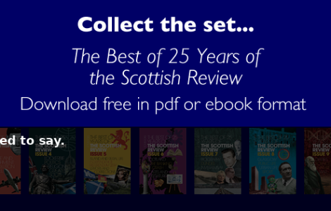 Fly the flag, they used to say. - Scottish Review article by Scottish Review