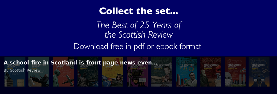 A school fire in Scotland is front page news even… - Scottish Review article by Scottish Review