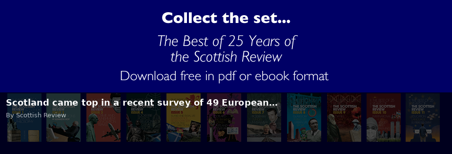 Scotland came top in a recent survey of 49 European… - Scottish Review article by Scottish Review