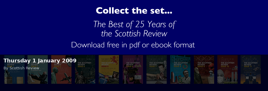 Thursday 1 January 2009 - Scottish Review article by Scottish Review