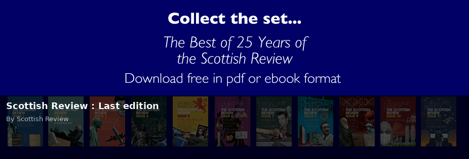 Scottish Review : Last edition - Scottish Review article by Scottish Review