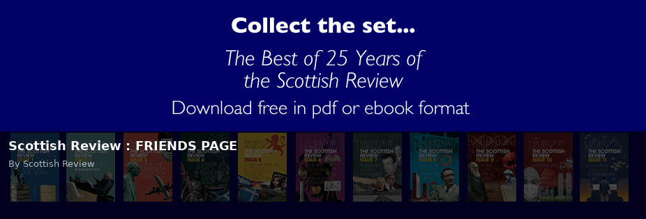 Scottish Review : FRIENDS PAGE - Scottish Review article by Scottish Review