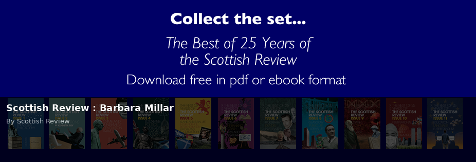 Scottish Review : Barbara Millar - Scottish Review article by Scottish Review