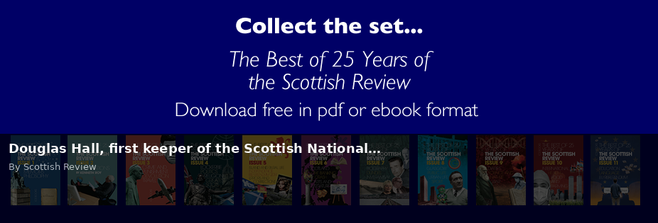 Douglas Hall, first keeper of the Scottish National… - Scottish Review article by Scottish Review