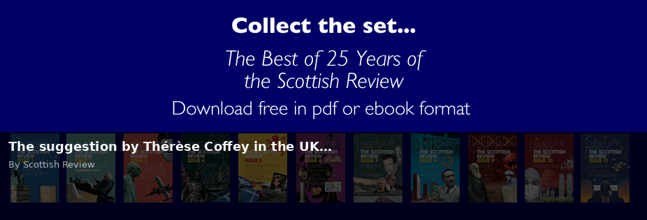 The suggestion by Thérèse Coffey in the UK… - Scottish Review article by Scottish Review
