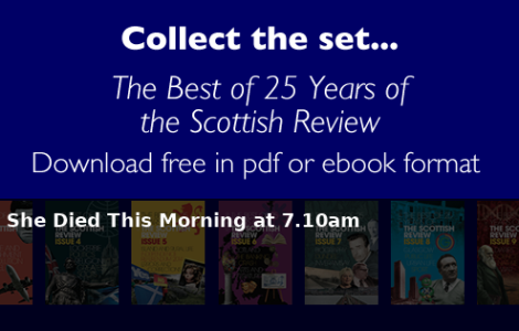 Sunday 24 February She Died This Morning at 7.10am - Scottish Review article by Scottish Review