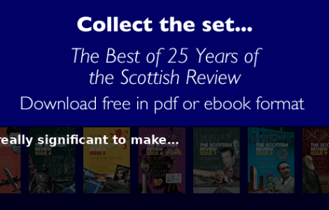 It takes something really significant to make… - Scottish Review article by Scottish Review