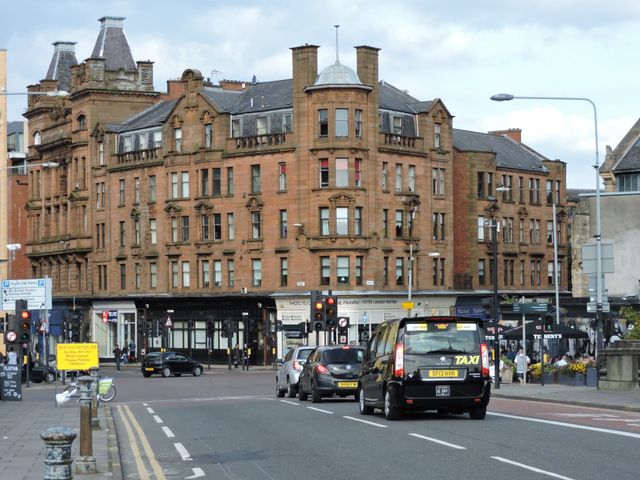 Glasgow city streets