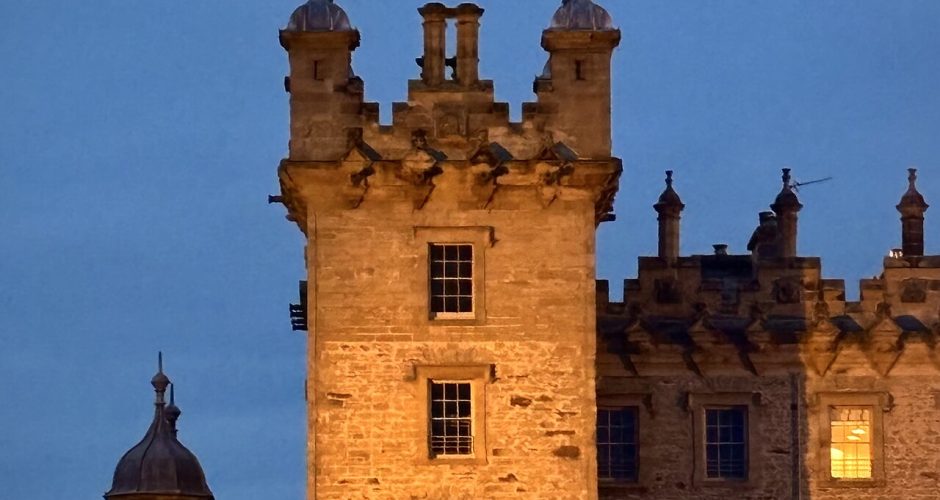 Castle in the Scottish Borders