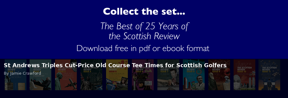 St Andrews Triples Cut-Price Old Course Tee Times for Scottish Golfers - Scottish Review article by Jamie Crawford