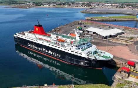 Ardrossan to Arran Ferry Service Resumes as CalMac's Caledonian Isles Returns From Overhaul