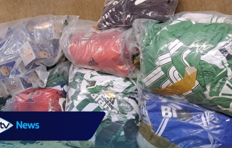 Trading Standards Seize Over £200,000 of Counterfeit Football Merchandise in Stirling