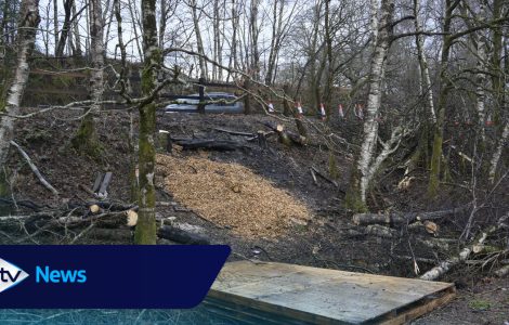 Two Bodies Found in Burnt Out Car After Crash on A830 Near Fort William