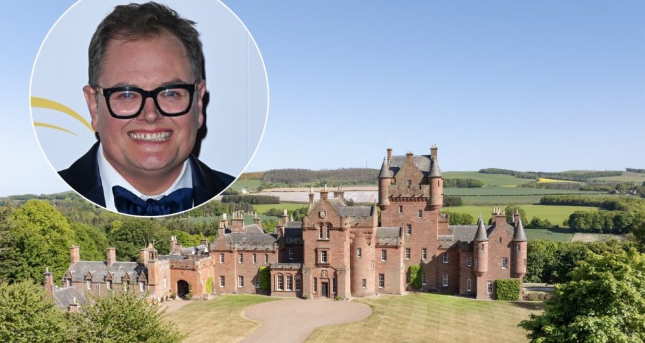 Alan Carr Bought a Castle in the Borders and Good for Him
